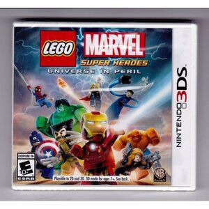 LEGO Marvel Super Heroes Universe in Peril Nintendo 3DS Brand New, Sealed